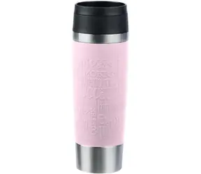 Emsa Travel Mug Classic Grande 0,5l rosa / Thermobecher / Edelstahl