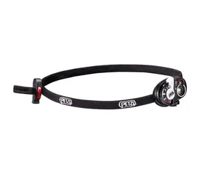 Petzl +Lite schwarz / Stirnlampe / 30 lm / Nachleuchten bis 7m / 2x CR2032 / IPX7