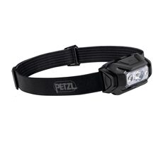 Petzl Aria 2 schwarz / Stirnlampe / 450 lm / Nachleuchten bis 100m / 3x AAA / IP67