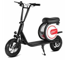 Eljet Roadster schwarz / Elektroroller / 350W / max. Geschwindigkeit 25 km/h / Reichweite 30 km / Tragfähigkeit 100 kg 