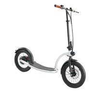 Eljet EVO16 silber / Elektroroller / 250W / max. Geschwindigkeit 25 km/h / Reichweite 45 km / Tragfähigkeit 120 kg