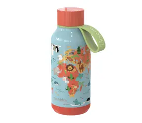 Quokka Kinder-Thermosflasche SOLID Maps 330 ml