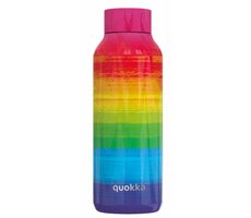 Quokka Edelstahl-Thermosflasche SOLID Rainbow 510 ml