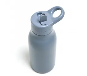 Neon Kactus Kinder-Edelstahlflasche blau 340 ml