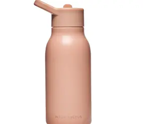 Neon Kactus Kinder-Edelstahlflasche rosa 340 ml