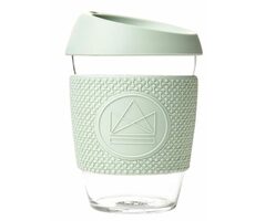 Neon Kactus Glass Kaffeebecher M 340 ml Pistazien / 0,34 L / Glas 