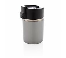 XD Design Bogota Keramik-Thermosbecher 220 ml grau / 0,22 l / Keramik und Edelstahl 
