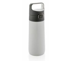 XD Design Abschließbare Thermosflasche weiß 450 ml