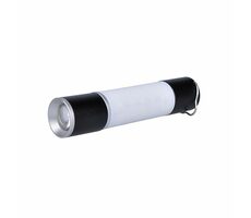 Solight LED-Akku-Handtaschenlampe mit Campinglaterne / 250lm / Powerbank / IP44 / Li- ION