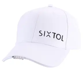 SIXTOL Cap mit LED-Licht B-CAP weiß / 25lm / wiederaufladbar / USB / Universalgröße