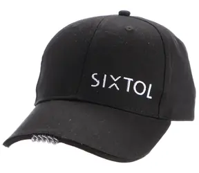SIXTOL Cap mit LED-Licht B-CAP schwarz / 25lm / wiederaufladbar / USB / Universalgröße