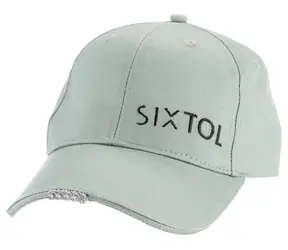 SIXTOL Cap mit LED-Licht B-CAP grün / 25lm / wiederaufladbar / USB / Universalgröße