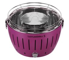 LotusGrill G280 U lila / Holzkohlegrill / Rostdurchmesser 25,8 cm