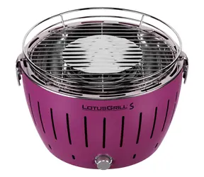 LotusGrill G280 U lila / Holzkohlegrill / Rostdurchmesser 25,8 cm