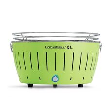 LotusGrill G435 U grün / Holzkohlegrill / Rostdurchmesser 40,5 cm