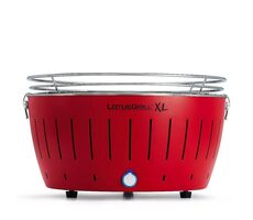 LotusGrill G435 U rot / Holzkohlegrill / Rostdurchmesser 40,5 cm