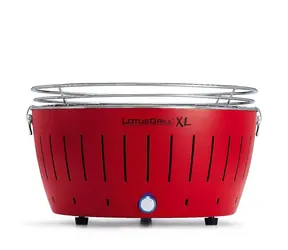 LotusGrill G435 U rot / Holzkohlegrill / Rostdurchmesser 40,5 cm