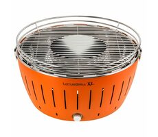 LotusGrill G435 U orange / Holzkohlegrill / Rostdurchmesser 40,5 cm
