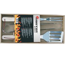 MASTER GRILL MG110 / Set Grillzubehör / 3-teilig