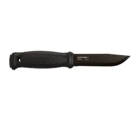 Morakniv Garberg schwarz - Lederetui / Outdoormesser / Edelstahl / Klinge 10,9 cm