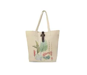 Iris Barcelona Moderne Damen-Thermotasche Natural Bali 15 L Creme