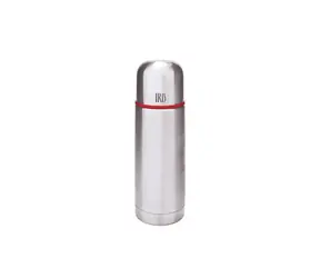 Iris Barcelona Thermoskanne aus Edelstahl 0,5 L Silber