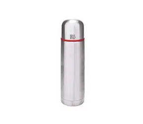 Iris Barcelona Thermoskanne aus Edelstahl 0,75 L Silber