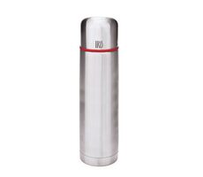 Iris Barcelona Thermoskanne aus Edelstahl 1 L Silber