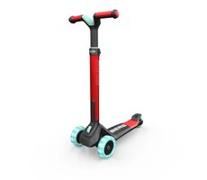 BERG Nexo Klapproller Rot mit leuchtenden Rädern / Belastbarkeit 50 kg / ab 2 Jahren 