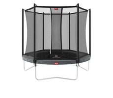 BERG Favorit Trampolin grau 270cm / Schutznetz / ab 14 Jahren 