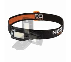 Neo Tools 99-069 / Wiederaufladbare Stirnlampe / 180 lm / 500 mAh / IPX4