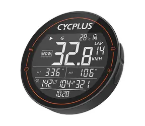 Cycplus M2 Fahrradcomputer schwarz / 1100 mAh / BT 5.0 / USB-C / IPX6 