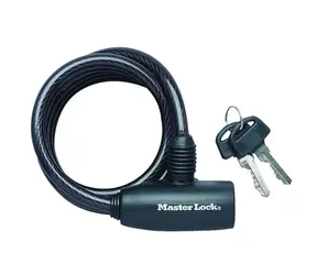 Master Lock 8126EURDPRO Spiral-Fahrradschloss - 1,8 m