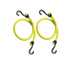 Master Lock 3022EURDAT Set mit 2 Gummibändern mit Haken - 100 cm