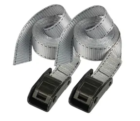 Master Lock 3110EURDAT Set mit 2 Befestigungsgurten - grau - 250 cm