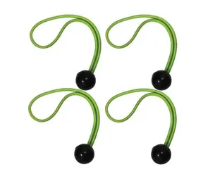 Master Lock 3254EURDAT Set mit 4 Spanngummis mit Kugeln - 20 cm