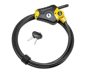 Master Lock Python 8420EURD Verkürzbares Kabelschloss - 10 mm