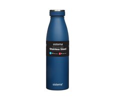 Sistema Hydrate Edelstahl-Thermosflasche 500 ml blau
