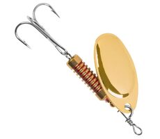 Zebco Glitter Demonic Spinner Gold 4g Größe 2