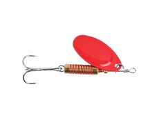 Zebco Glitter Demonic Spinner Rot 4g Größe 2