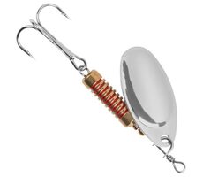 Zebco Glitter Demonic Spinner Silber 8g Größe 4