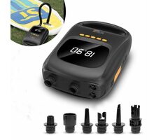 Technaxx TX-266 Akku SUP Luftpumpe mit funktionsfähiger Powerbank / 350L|m / 120 W / 7500 mAH