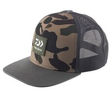 Daiwa D-Vec Cap Wild-Camo/Grau