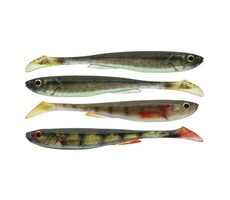 Daiwa Gummiköder Prorex Real Slim Shady Live Color Set 13,5cm 13,5g 4-tlg