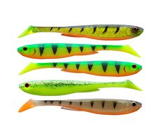 Daiwa Gummiköder Prorex Slim Shady Flash Color Set 7,5cm 20g 5-tlg