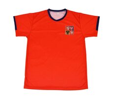 SPORTTEAM Fußballtrikot ČR 7, Herrengröße. XL rot