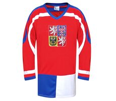 SPORTTEAM Hockeytrikot ČR 1 rot Gr. M