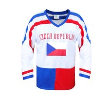 SPORTTEAM Hockeytrikot ČR. 7 weiß. M