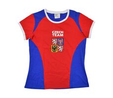 SPORTTEAM Fan-T-Shirt SPORTTEAM® Tschechisch 2 Damengröße. M