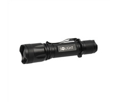 Ausgepackt - Solight WN22 wiederaufladbare LED-Taschenlampe / 600lm / XM-L2 T6 / Fokus / 2200mAh Li- ION / USB-Aufladung / ausgepackt